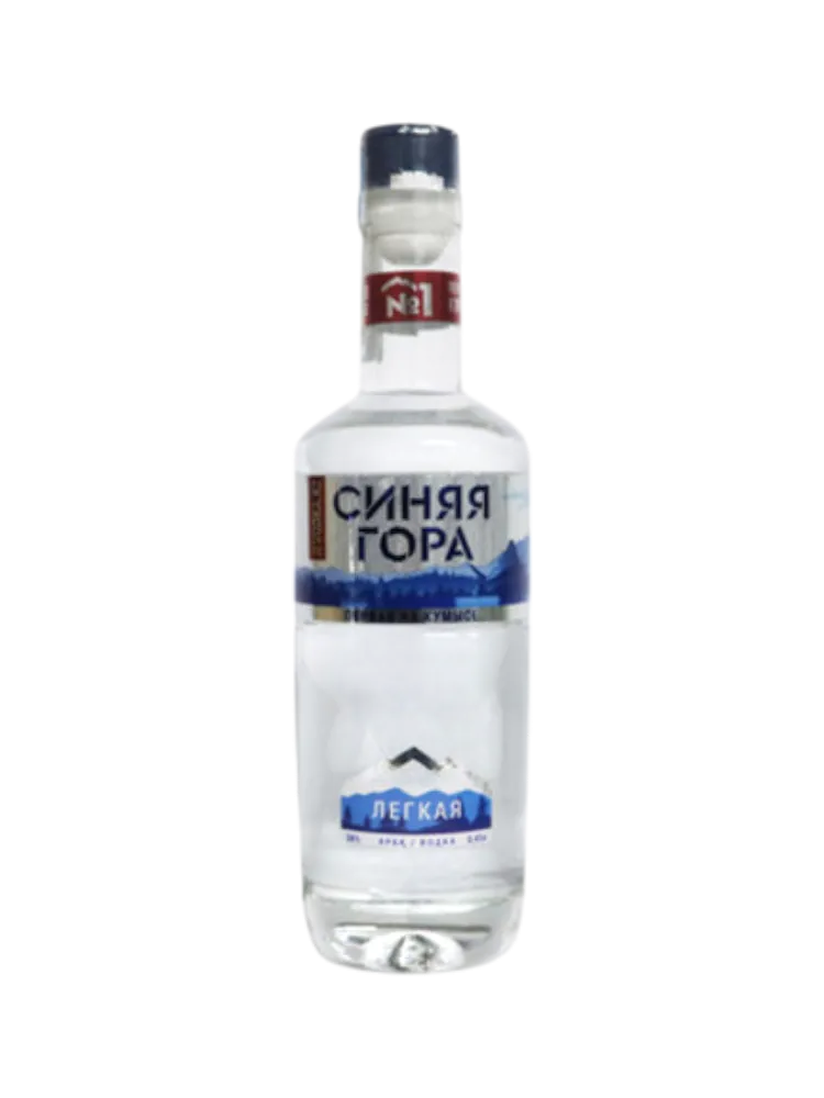 ВОДКА СИНЯЯ ГОРА 0.45Л ЛЕГКАЯ  - фото 1