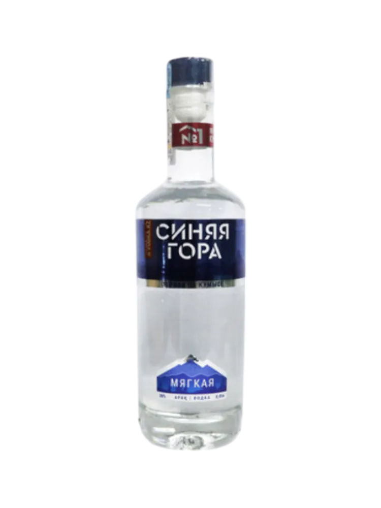 ВОДКА СИНЯЯ ГОРА 0.45Л МЯГКАЯ  - фото 1