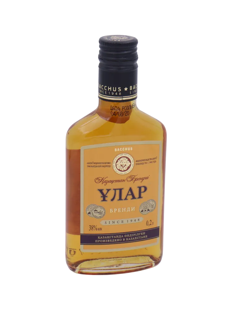 БРЕНДИ БАХУС УЛАР 0.2Л  - фото 1