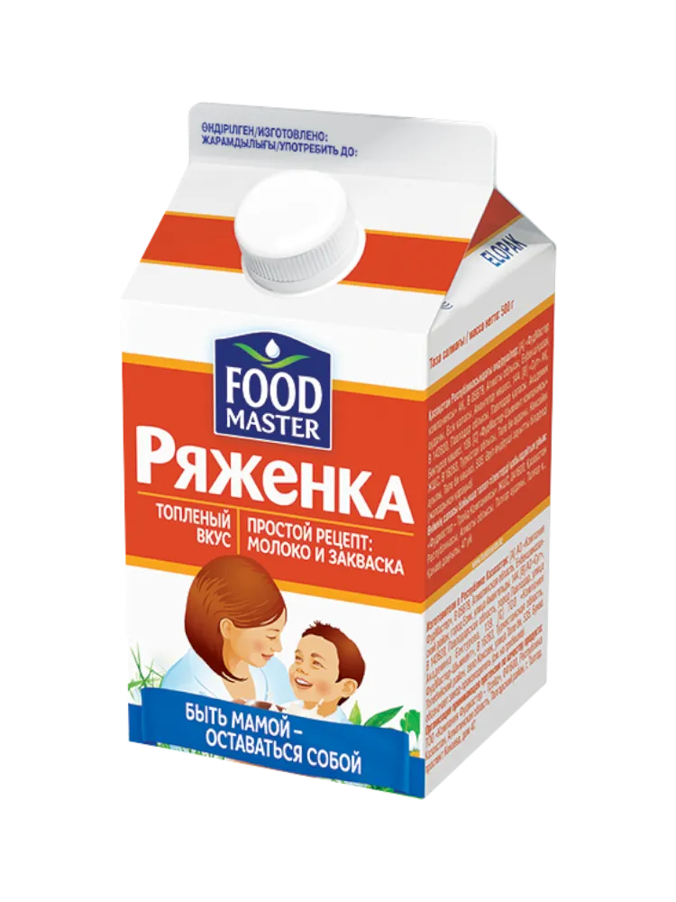 РЯЖЕНКА FOOD MASTER 2.5% 500Г