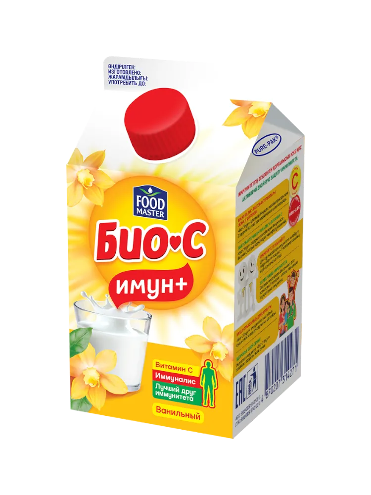 БИО-С FM 500Г 3.2% ВАНИЛЬ Т/П