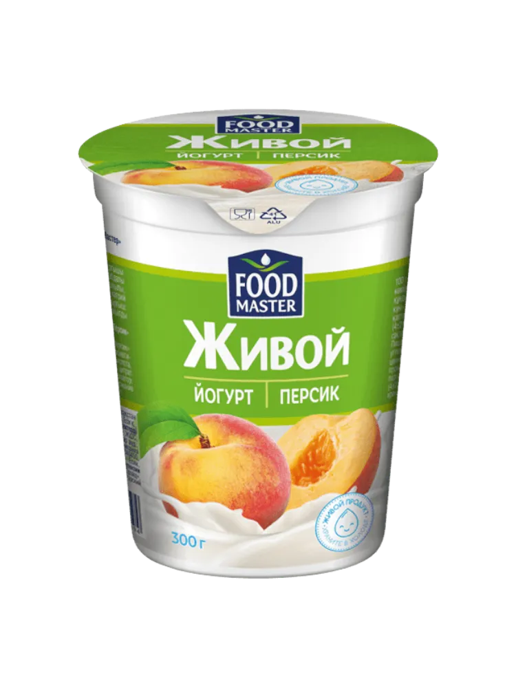 ЙОГУРТ FM ПЕРСИК 300Г 1,5% 