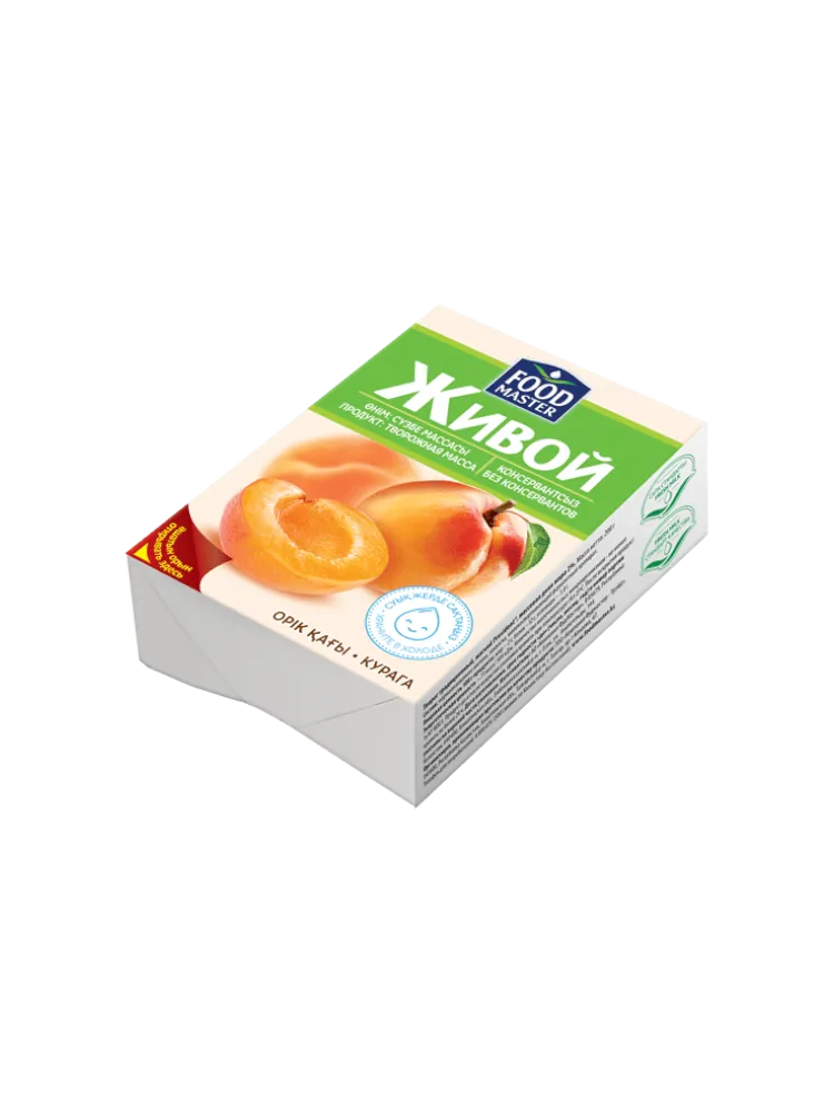 ТВОРОЖ МАССА ФМ 90Г КУРАГА 18% 