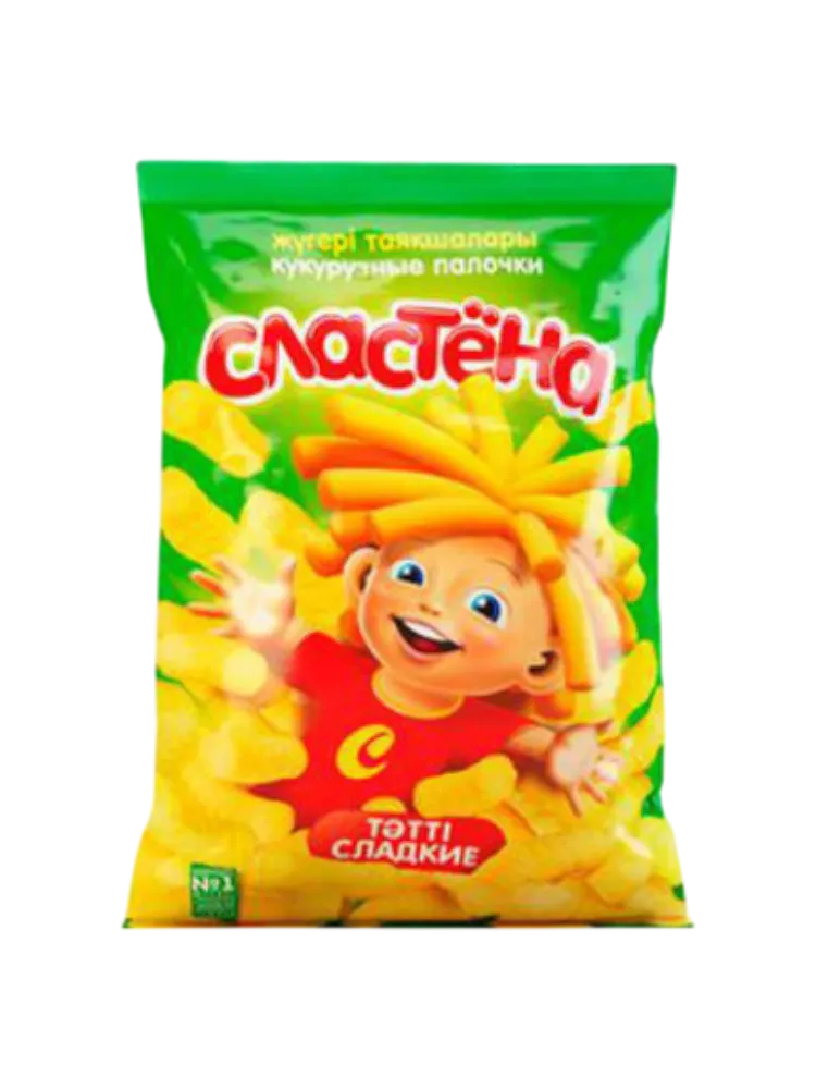 КУКУРУЗНЫЕ ПАЛОЧКИ СЛАСТЕНА ТӘТТІБЕК 250Г