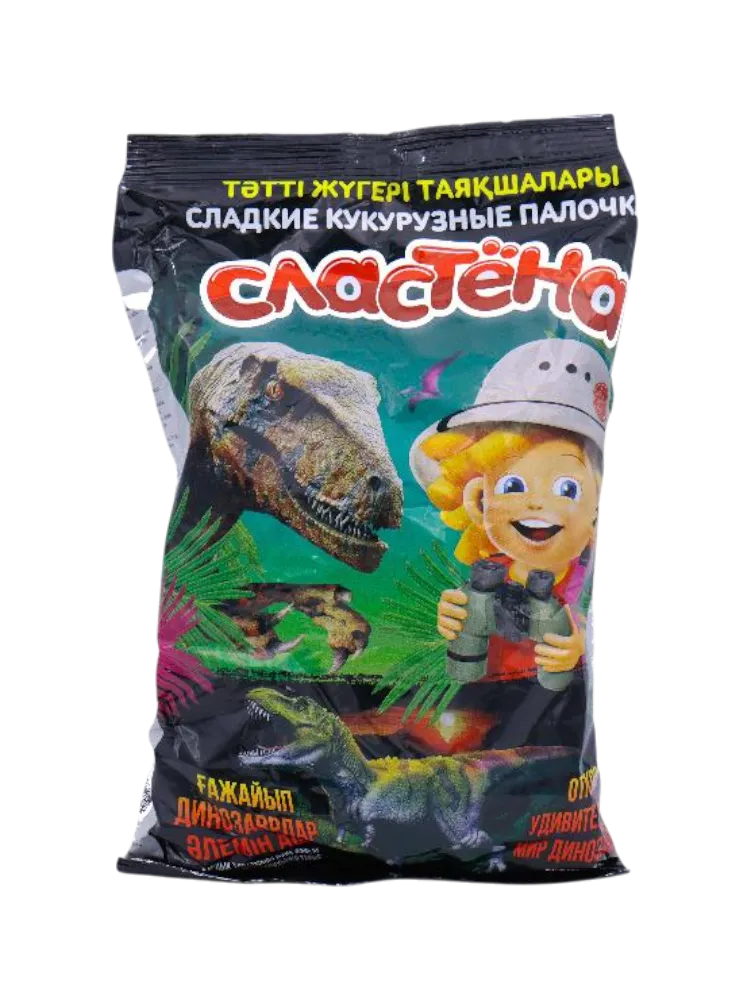 КУКУРУЗНЫЕ ПАЛОЧКИ СЛАСТЕНА 120Г С ИГРУШКОЙ 