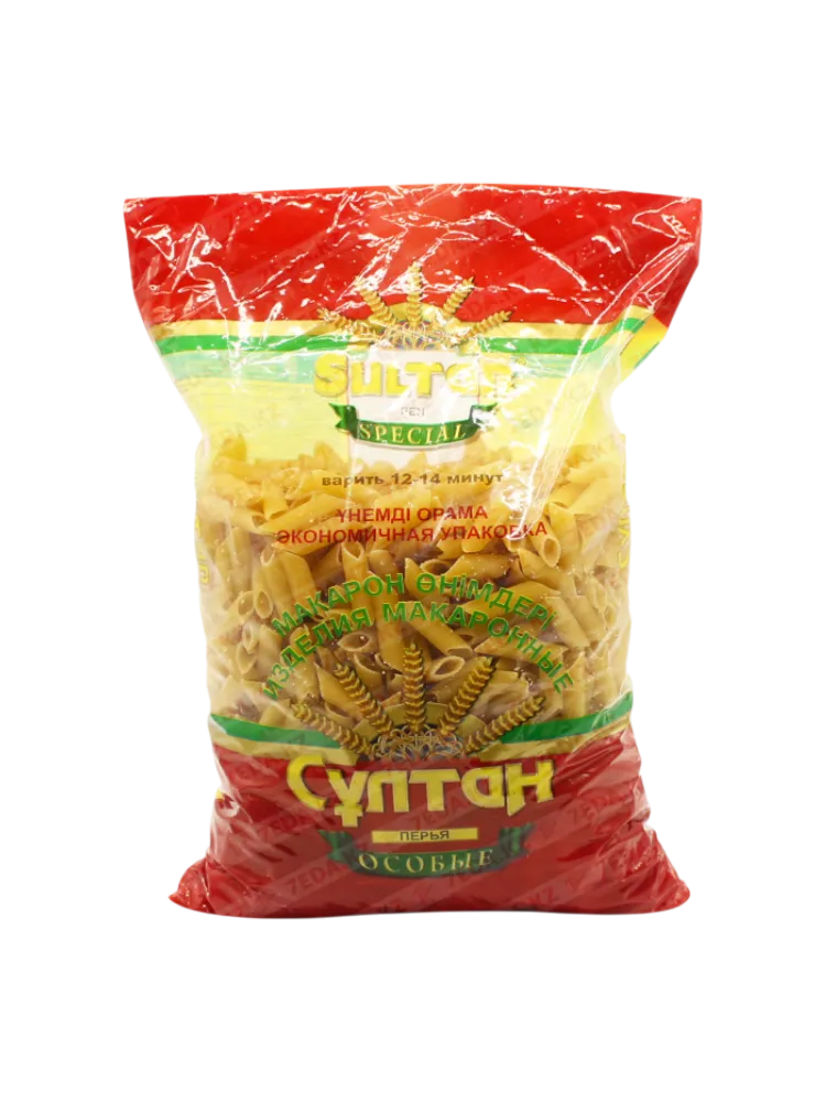 МАКАРОНЫ СУЛТАН 1.6КГ ПЕРЬЯ