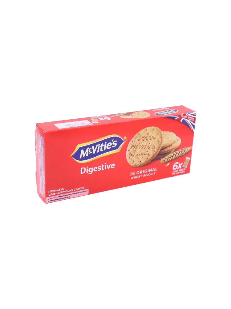 ПЕЧЕНЬЕ MCVITIES DIGESTIVES 176.4Г ХАМЛЕ