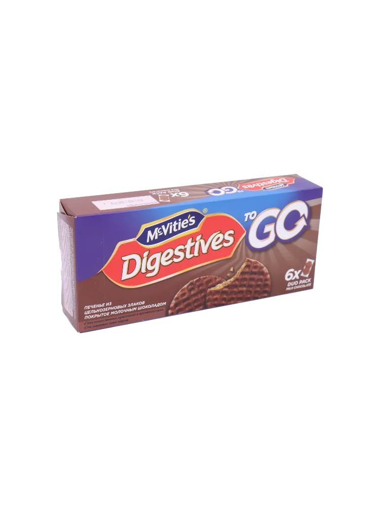 ПЕЧЕНЬЕ MCVITIES DIGESTIVES 199.8Г МОЛ ШОК ХАМЛЕ