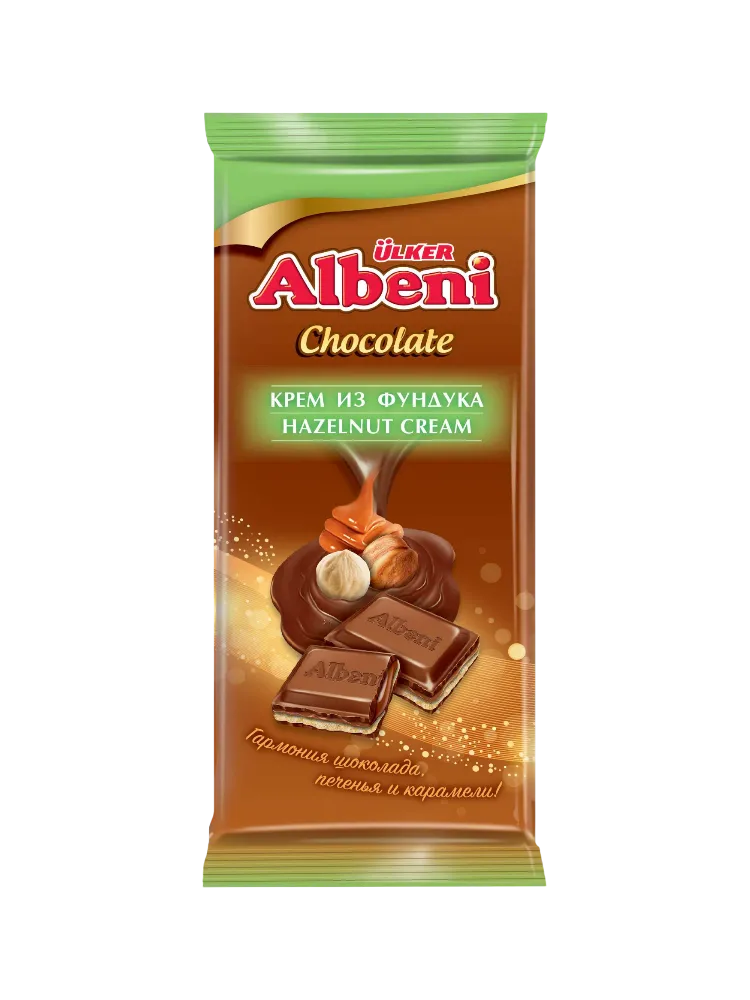 ШОКОЛАД ALBENI 85Г ФУНДУК