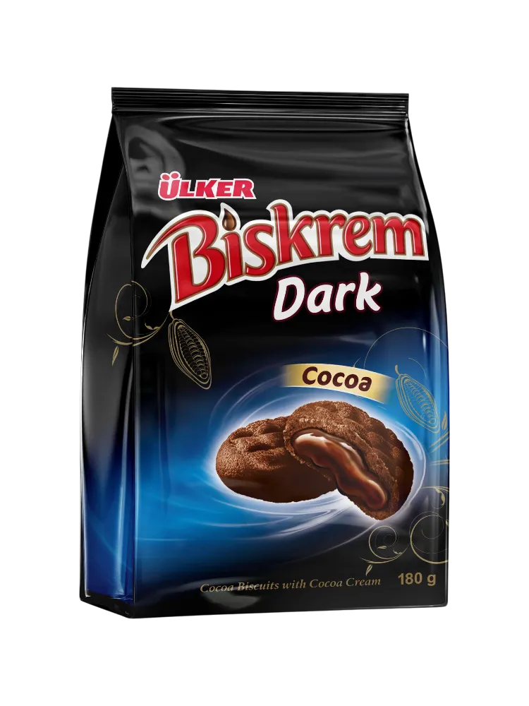 ПЕЧЕНЬЕ BISKREM 180Г ТЕМНЫЙ