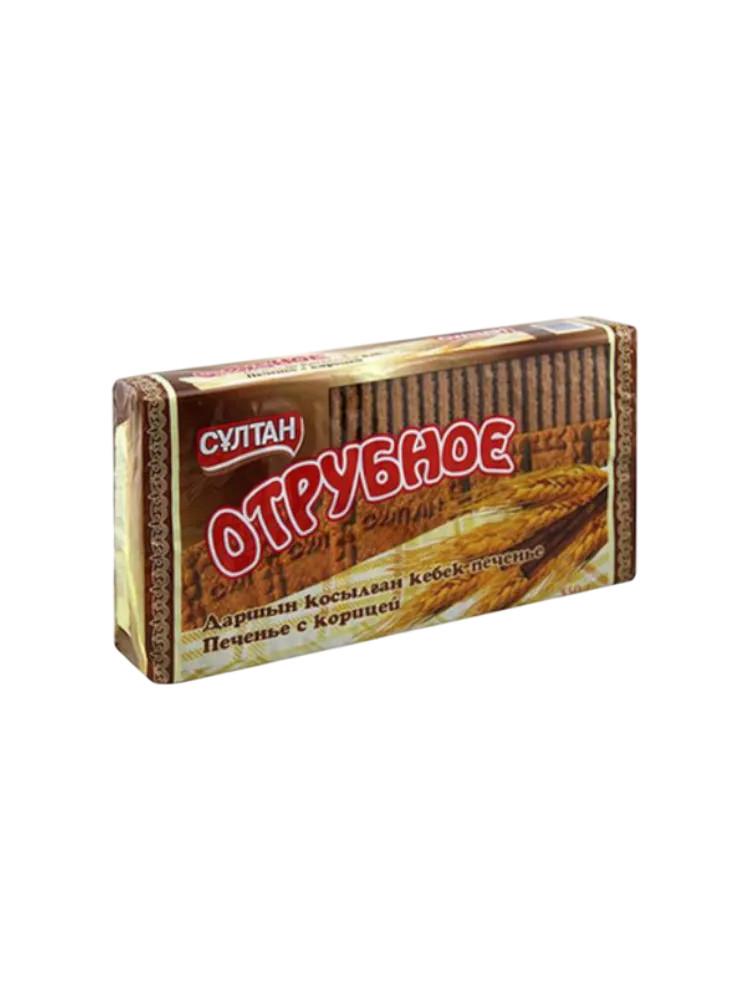 ПЕЧЕНЬЕ СУЛТАН 550Г ОТРУБНОЕ С КОРИЦЕЙ
