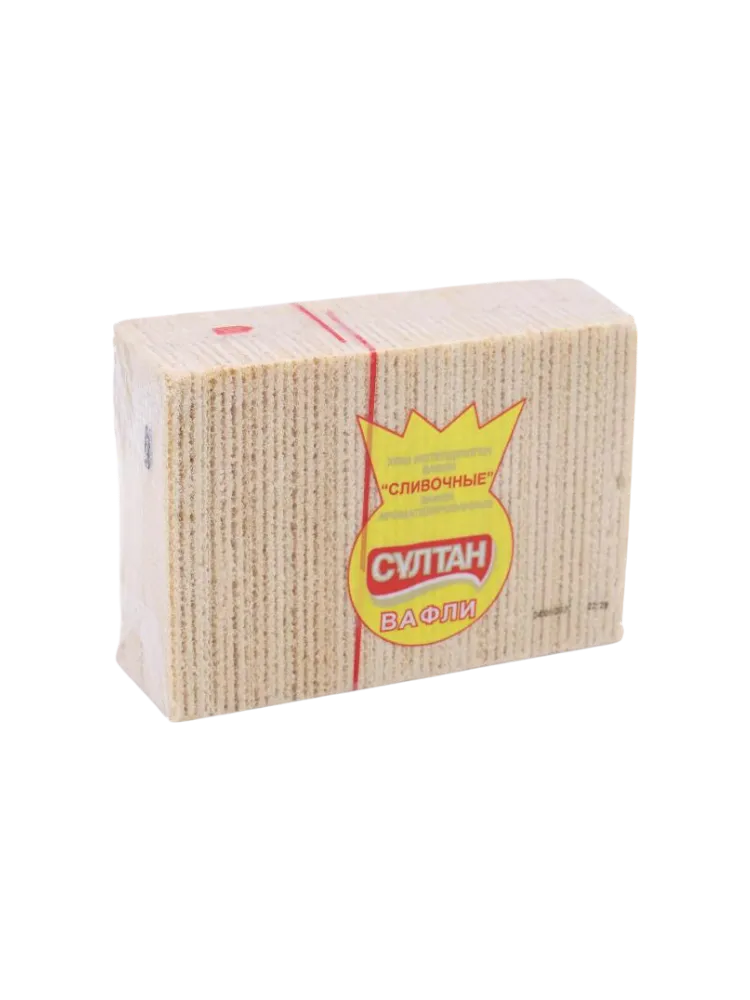 ВАФЛИ СУЛТАН 400Г СЛИВОЧНЫЕ