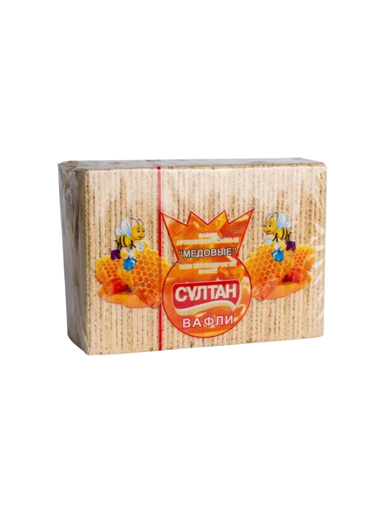ВАФЛИ СУЛТАН 400Г МЕДОВЫЕ