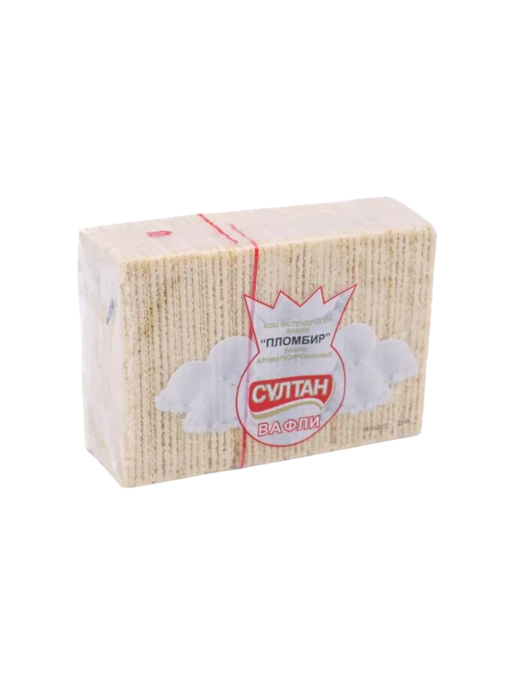 ВАФЛИ СУЛТАН 400Г ПЛОМБИР