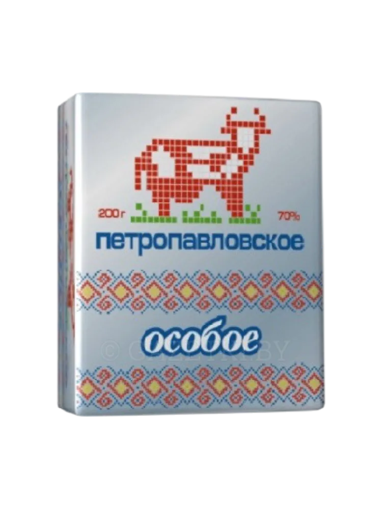 МАСЛО СЛИВ 180Г ПЕТРОПАВЛОВСКОЕ ОСОБОЕ 70%