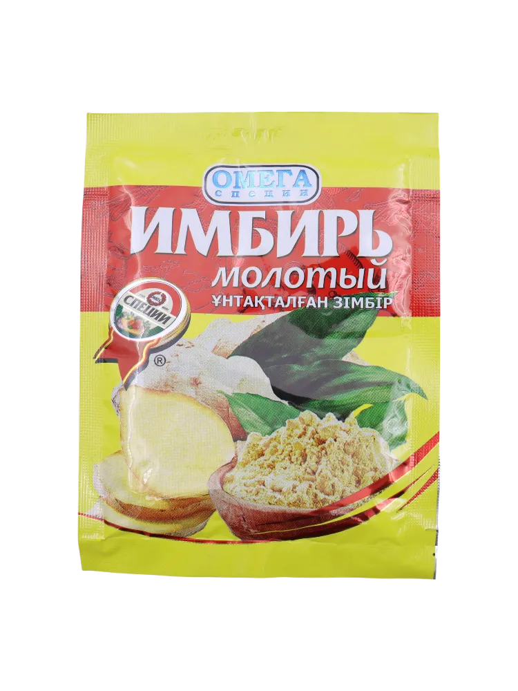 ПРИПРАВА ОМЕГА 10Г ИМБИРЬ МОЛОТЫЙ 