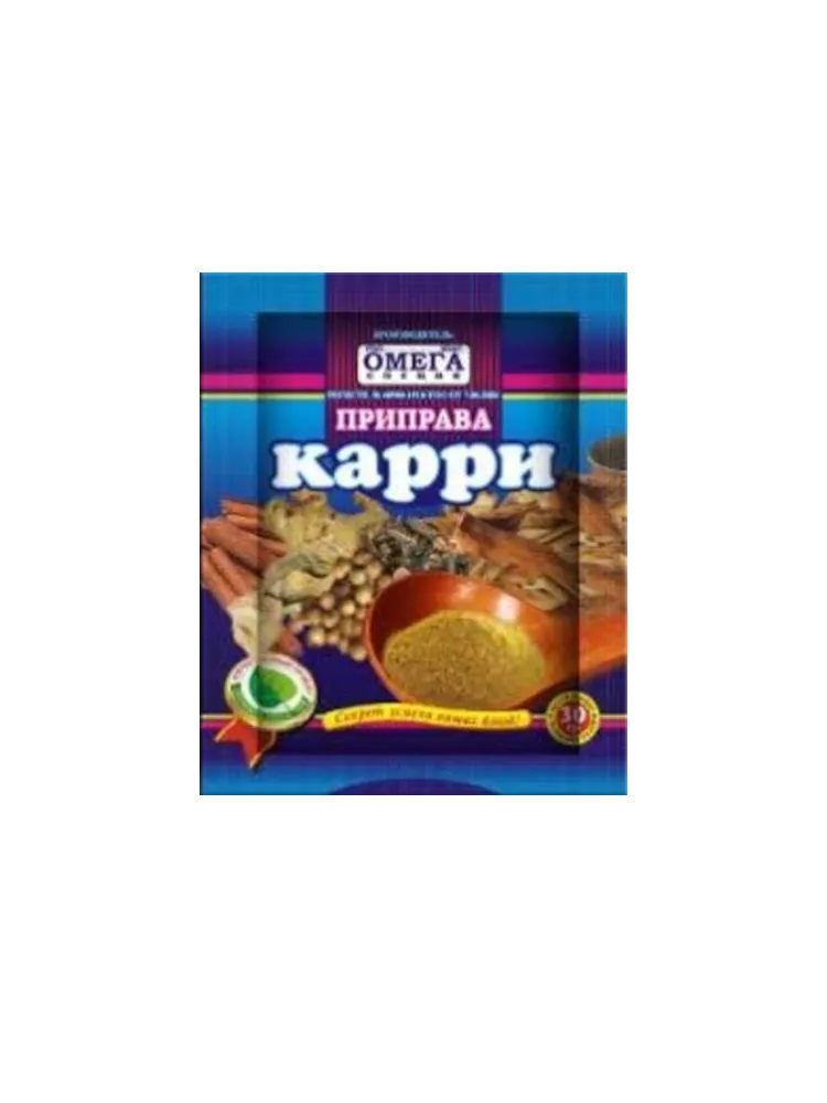 ПРИПРАВА ОМЕГА 20Г Д/КАРРИ  - фото 1