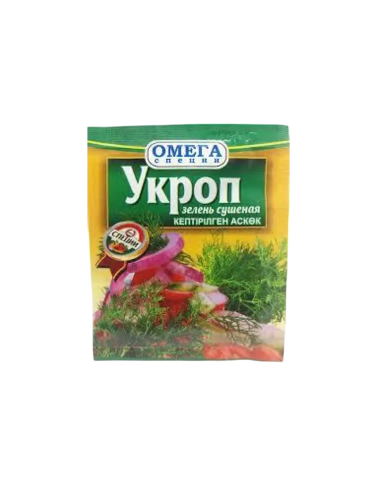 ПРИПРАВА ОМЕГА 7Г УКРОП СУШЕНЫЙ 