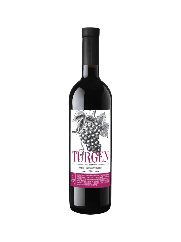 ВИНО TURGEN CLASSIC 0.75Л SAPERAVI КР П/СЛ - фото 1