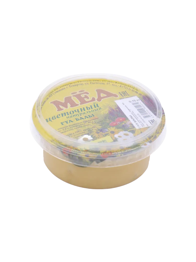 МЕД 150Г ГРЕЧИШНЫЙ ЦВЕТОЧНЫЙ
