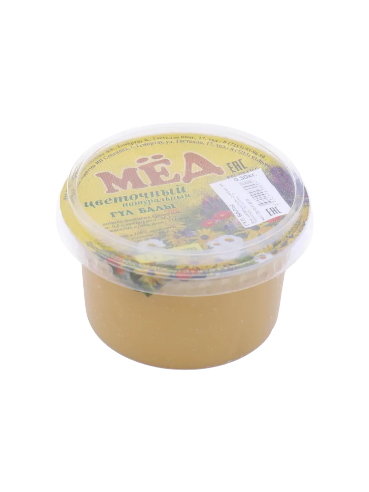 МЕД 300Г ГРЕЧИШНЫЙ ЦВЕТОЧНЫЙ 