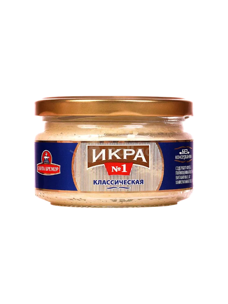 ИКРА МОЙВЫ ОМЕГА 180Г С КОПЧ ЛОСОСЕМ В СОУСЕ ПЛ/Б