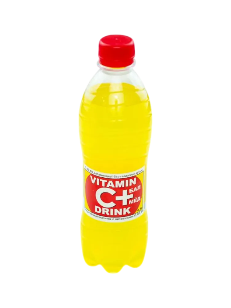 НАПИТОК VITAMIN C DRINK 0.5Л С МЕДОМ