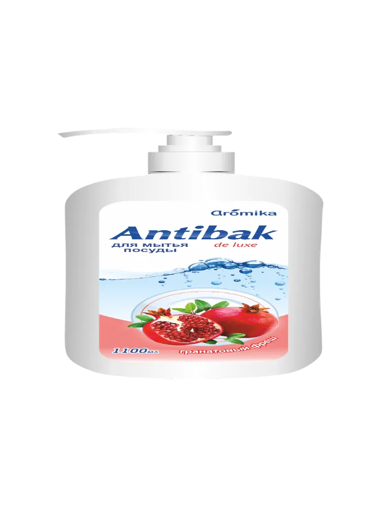 МОЮЩЕЕ СР-ВО ANTIBAK DE LUXE 500МЛ ГРАНАТОВЫЙ ФРЕШ Д/ПОСУДЫ