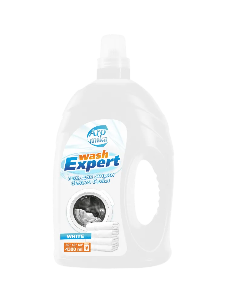 ГЕЛЬ Д/СТИРКИ WASH EXPERT 4300МЛ Д/БЕЛОГО БЕЛЬЯ
