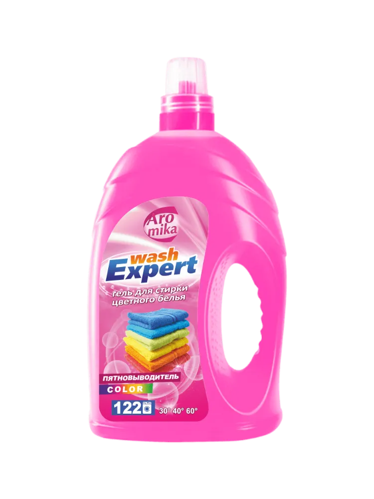 ГЕЛЬ Д/СТИРКИ WASH EXPERT+ПЯТНОВЫВОДИТЕЛЬ 4300МЛ Д/ЦВЕТНОГО БЕЛЬЯ COLOR