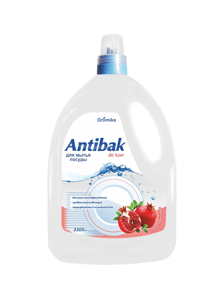 ГЕЛЬ Д/ПОСУДЫ ANTIBAK DE LUXE 3.3Л ГРАНАТОВЫЙ ФРЕШ 
