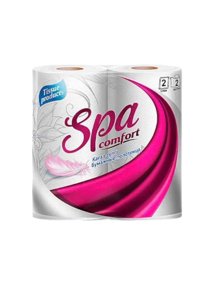 БУМАЖНЫЕ ПОЛОТЕНЦА SPA COMFORT 2СЛ 2РУЛ 