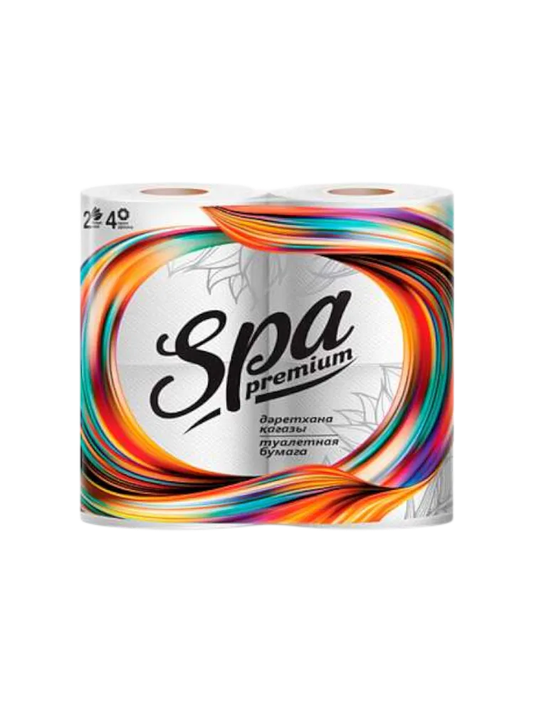 ТУАЛЕТНАЯ БУМАГА SPA PREMIUM 2СЛ 4РУЛ