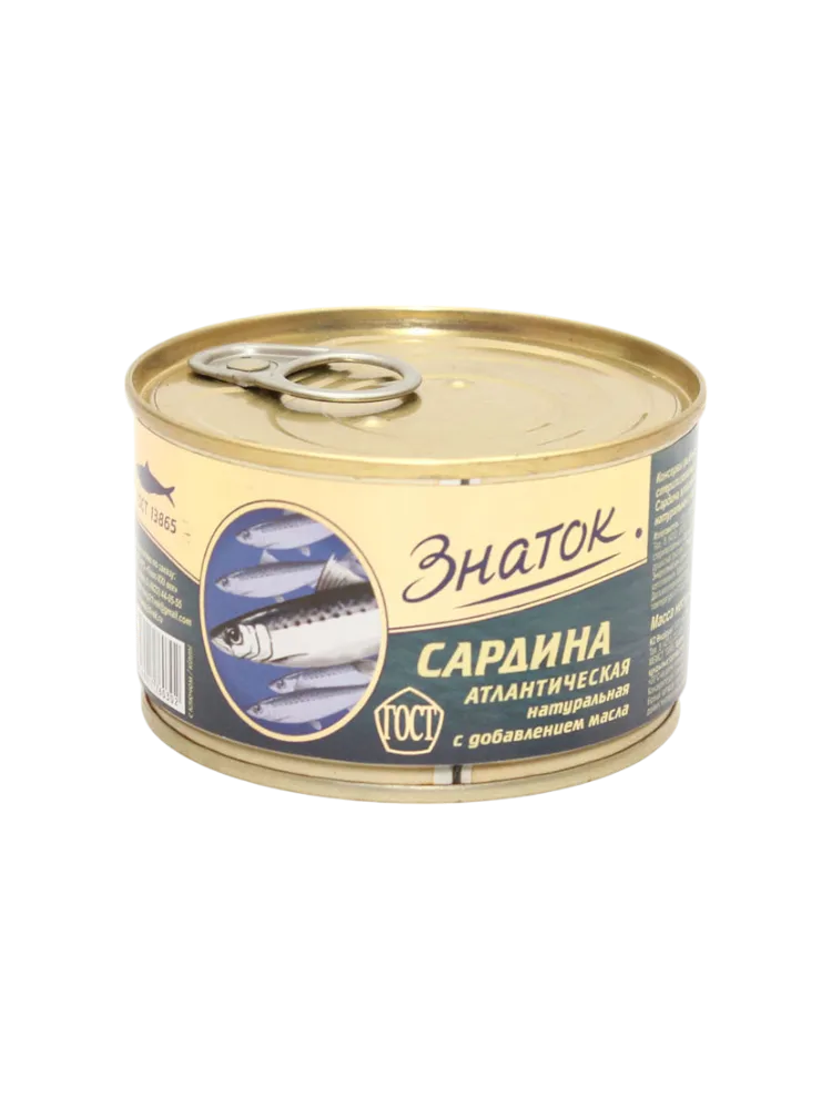 КОНСЕРВЫ JFM 240Г САРДИНА В/М КЛЮЧ