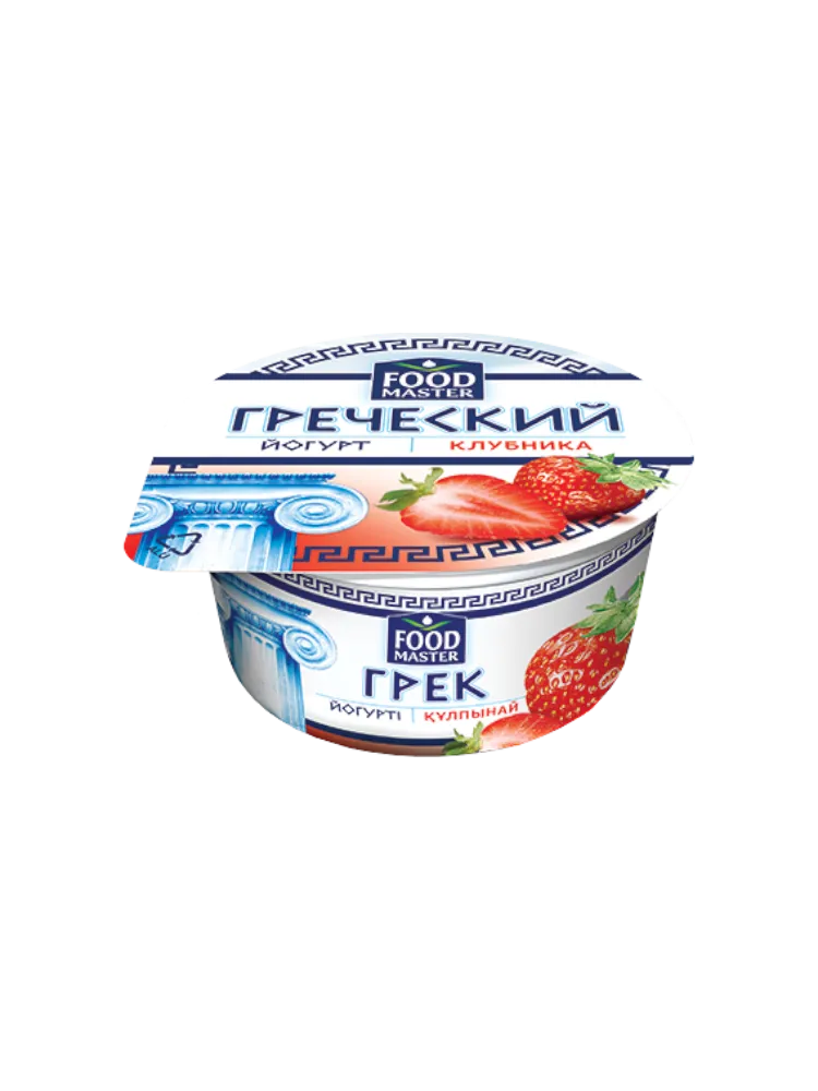 ЙОГУРТ FM ГРЕЧЕСКИЙ 130Г 7.2% КЛУБНИКА 
