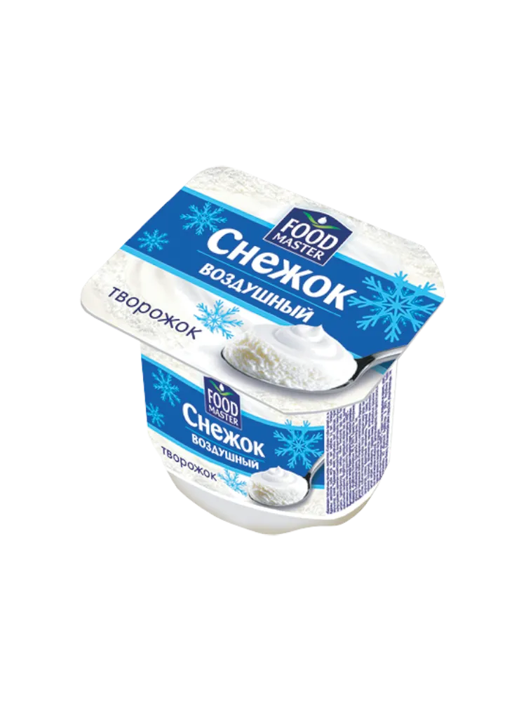 ТВОРОЖОК FM СНЕЖОК 100Г 3.8% ВЗБИТЫЙ