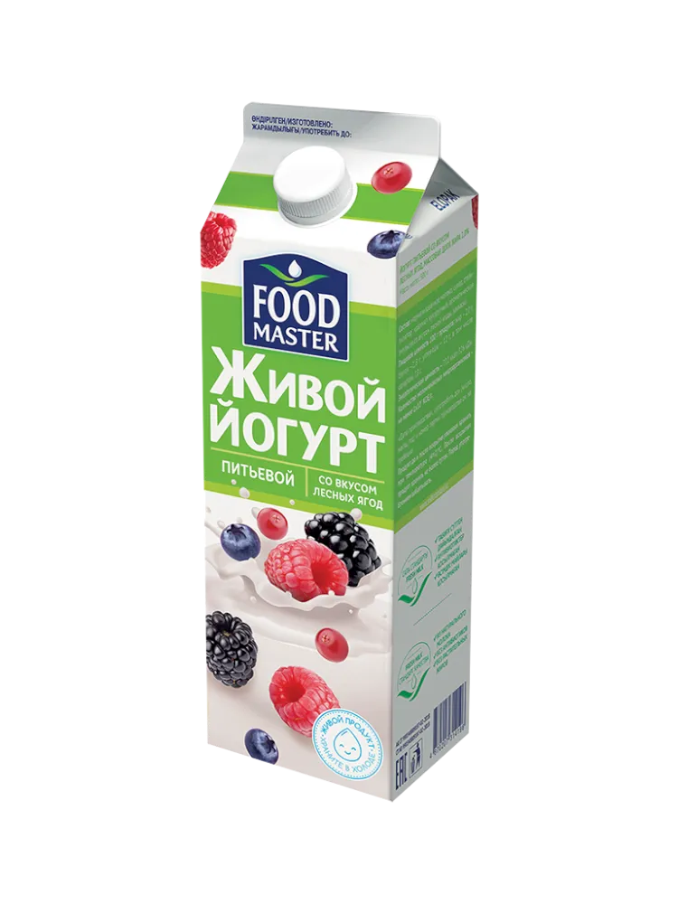 ЙОГУРТ FM 900Г ЛЕСНЫЕ ЯГОДЫ 2% ТП