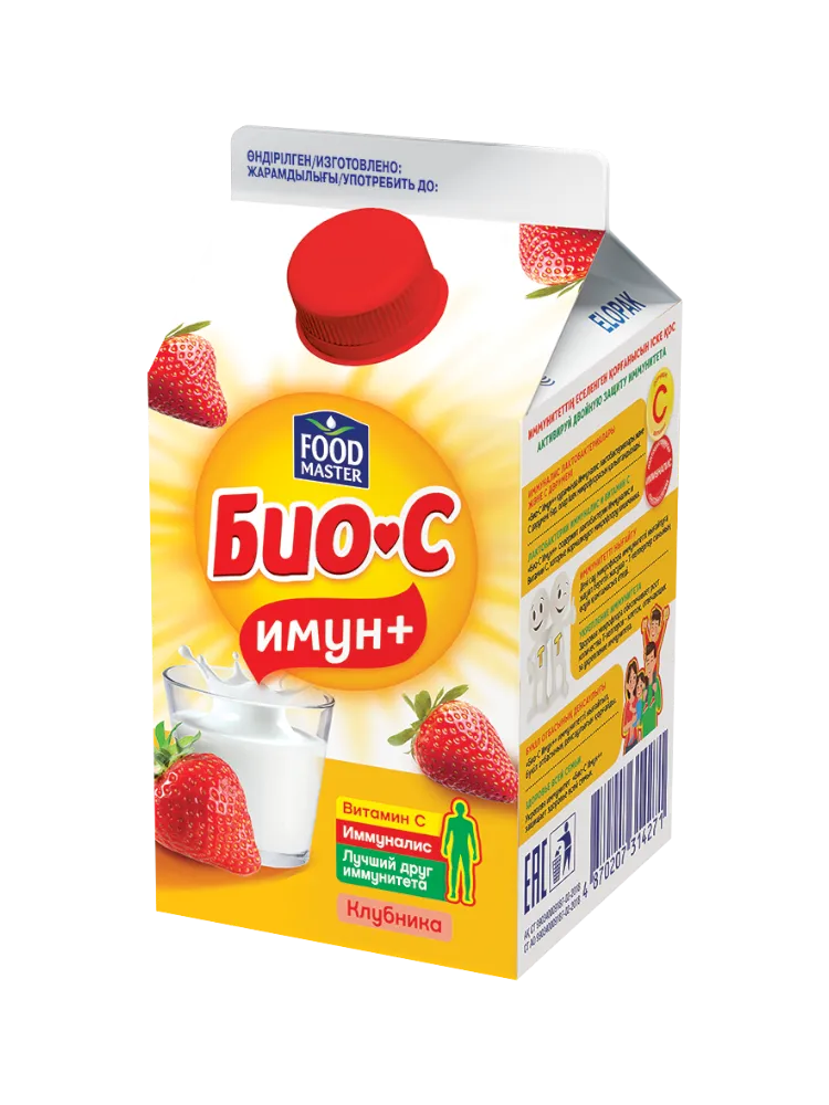 БИО-С FM ИМУН+ 450Г КЛУБНИКА 2.9%