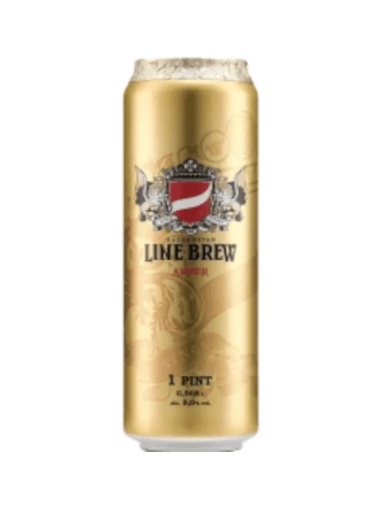 ПИВО LINE BREW AMBER 0,568Л Ж/Б - фото 1