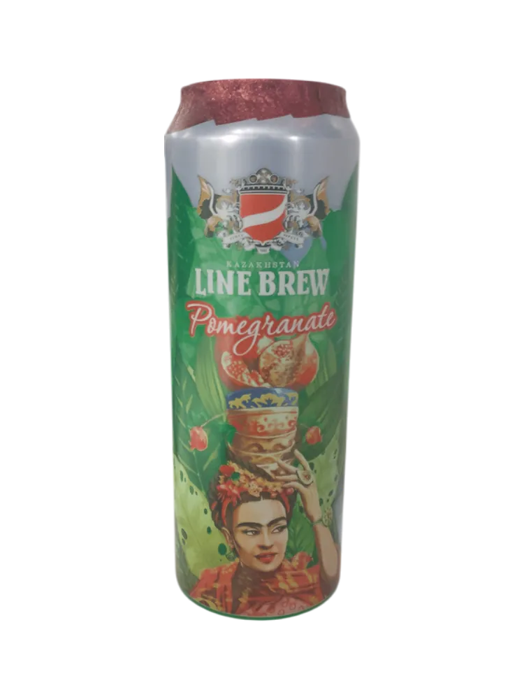 ПИВО LINE BREW POMEGRANATE 0,568Л Ж/Б - фото 1