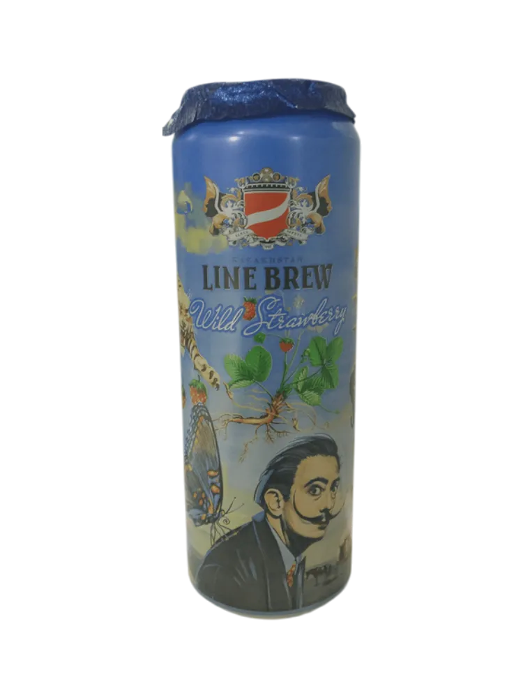 ПИВО LINE BREW WILD STRAWBERRY 0,568Л Ж/Б - фото 1