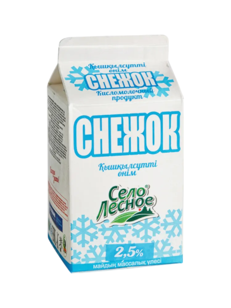 СНЕЖОК СЕЛО ЛЕСНОЕ 0.5Л 2.5% 