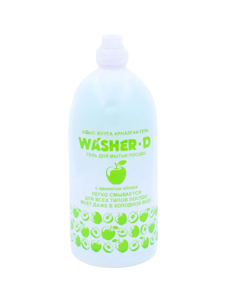 СР-ВО Д/МЫТЬЯ ПОСУДЫ WASHER-D 1Л ЯБЛОКО