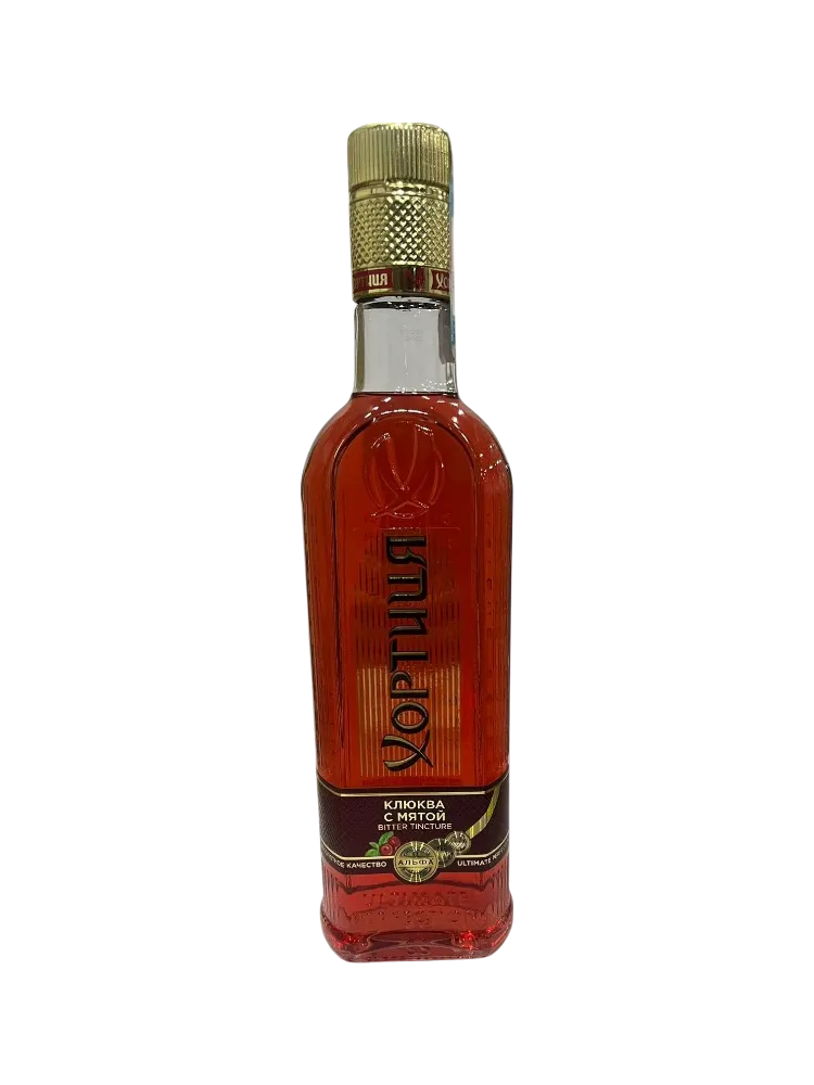 НАСТОЙКА ХОРТИЦА ГОРЬКАЯ КЛЮКВА С МЯТОЙ 0.5Л 30% - фото 1