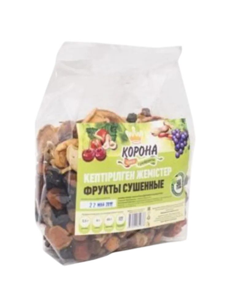 КОРОНА ФРУКТЫ 500Г СУШЕНЫЕ