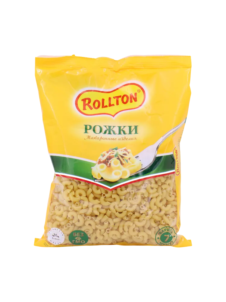 МАКАРОНЫ РОЛЛТОН 400Г РОЖКИ