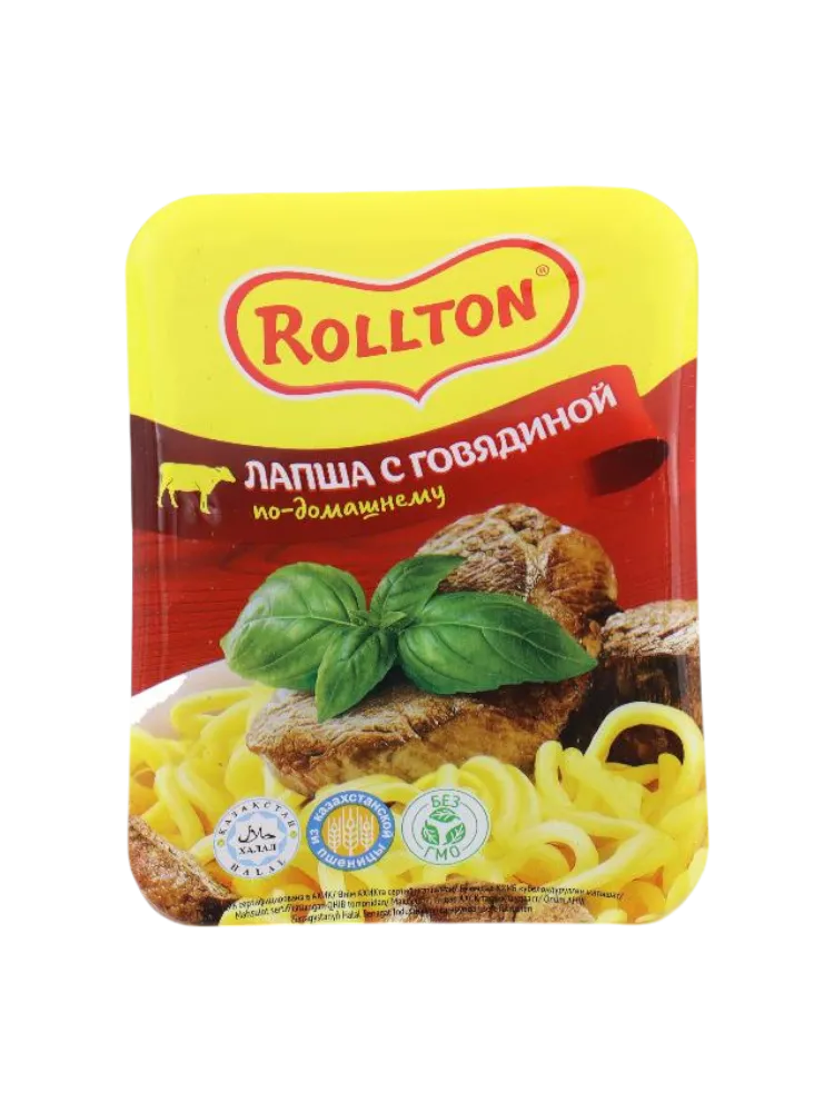 ЛАПША РОЛЛТОН 90Г ПО ДОМАШНЕМУ ГОВЯДИНА