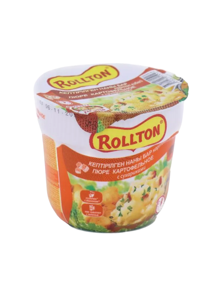 ПЮРЕ КАРТОФ РОЛЛТОН 40Г С СУХАРИКАМИ