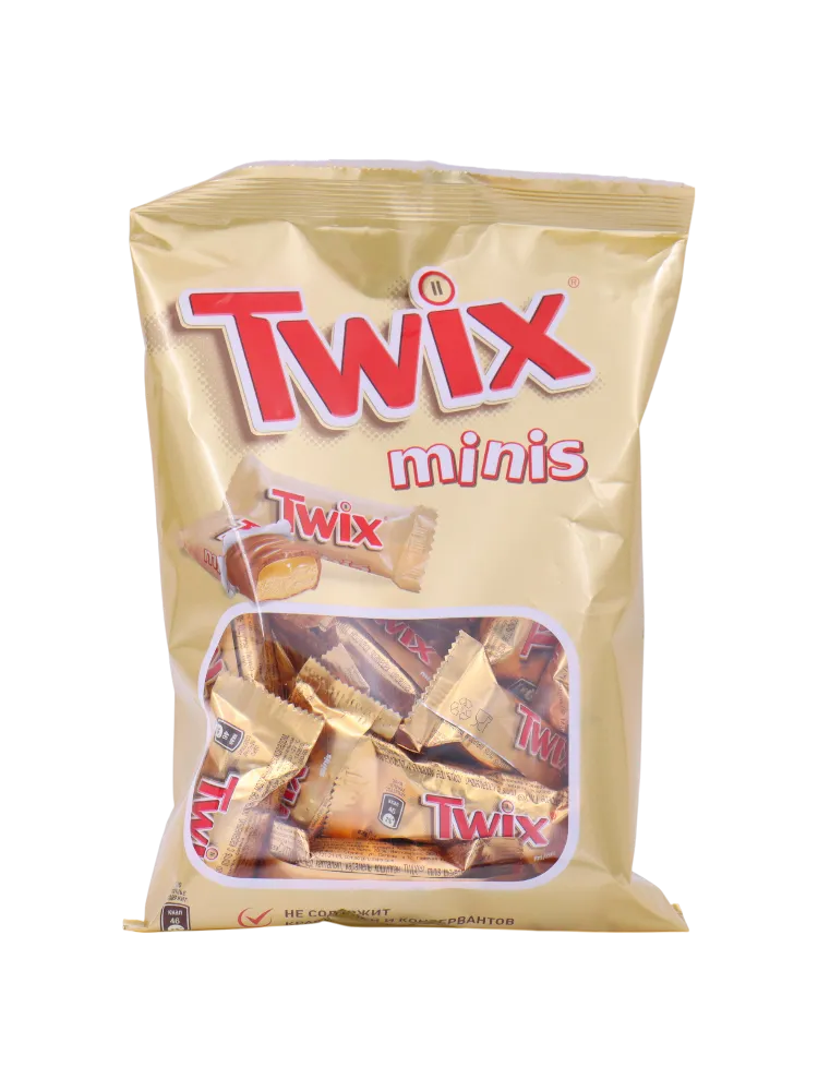 ШОКОЛАД БАТ TWIX МИНИС 184Г 