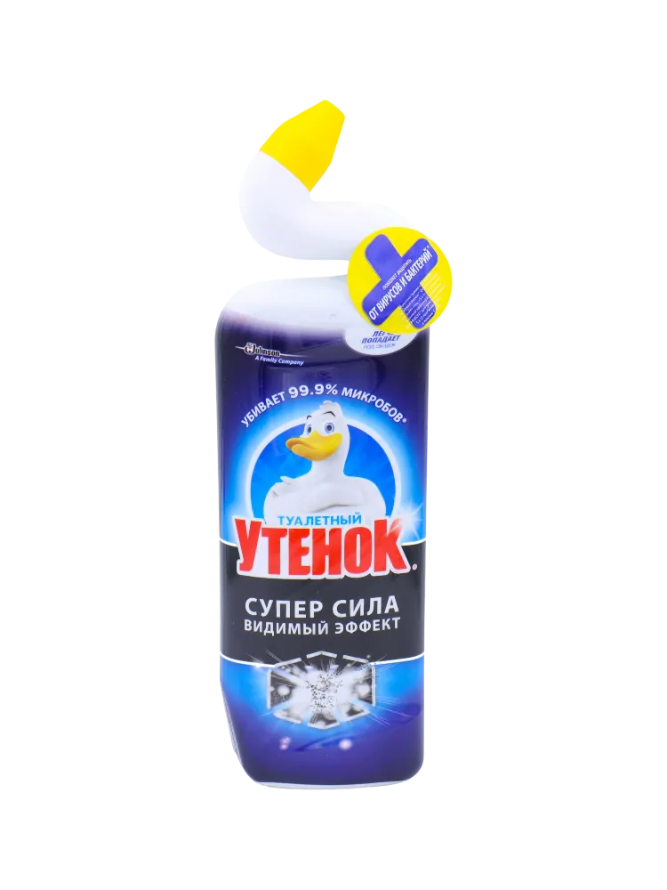 СР-ВО УТЁНОК 900МЛ ВИДИМЫЙ ЭФФЕКТ СУПЕР СИЛА Д/ТУАЛЕТА